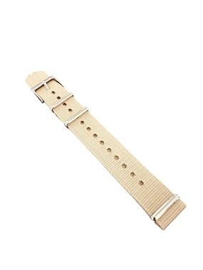 Fossil Khaki Nylon Watch Strap NWOT